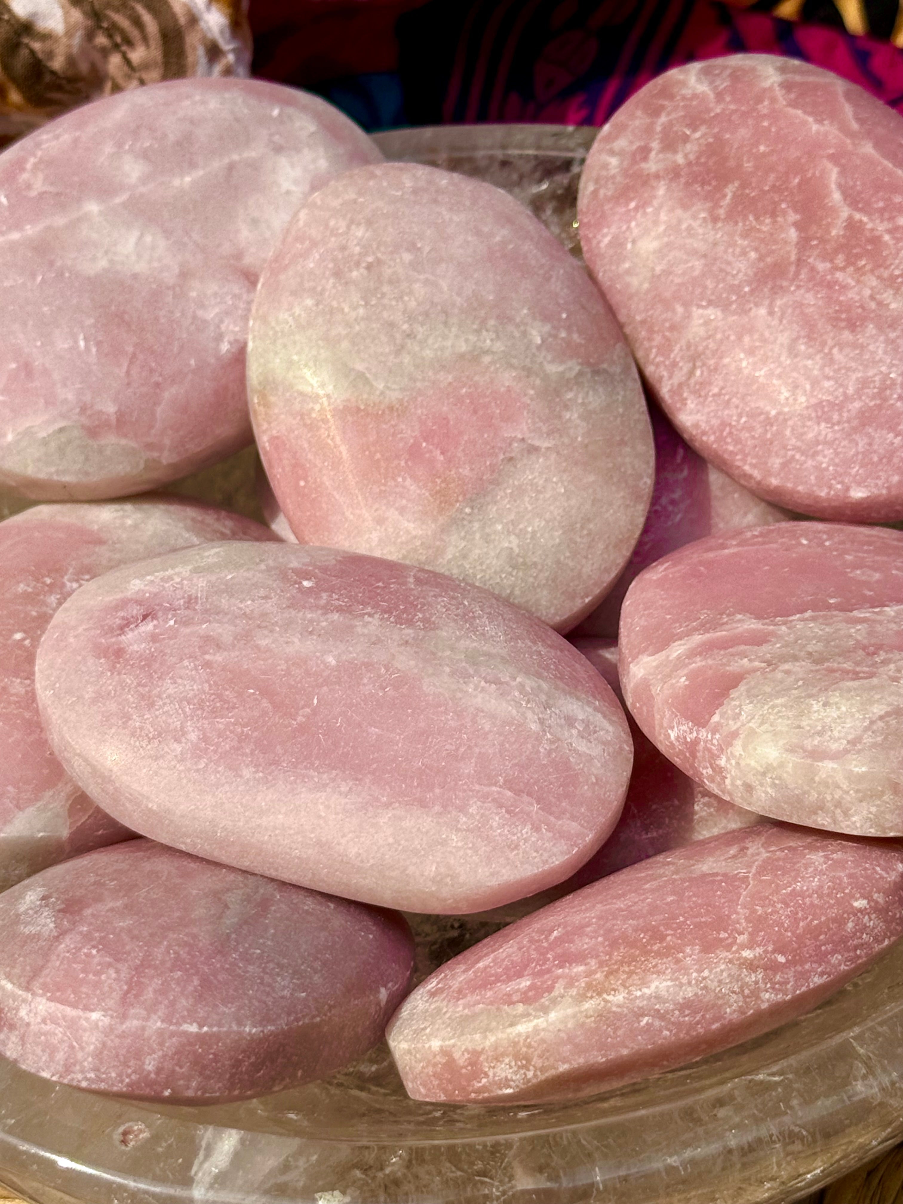 Palms de ópalo rosa