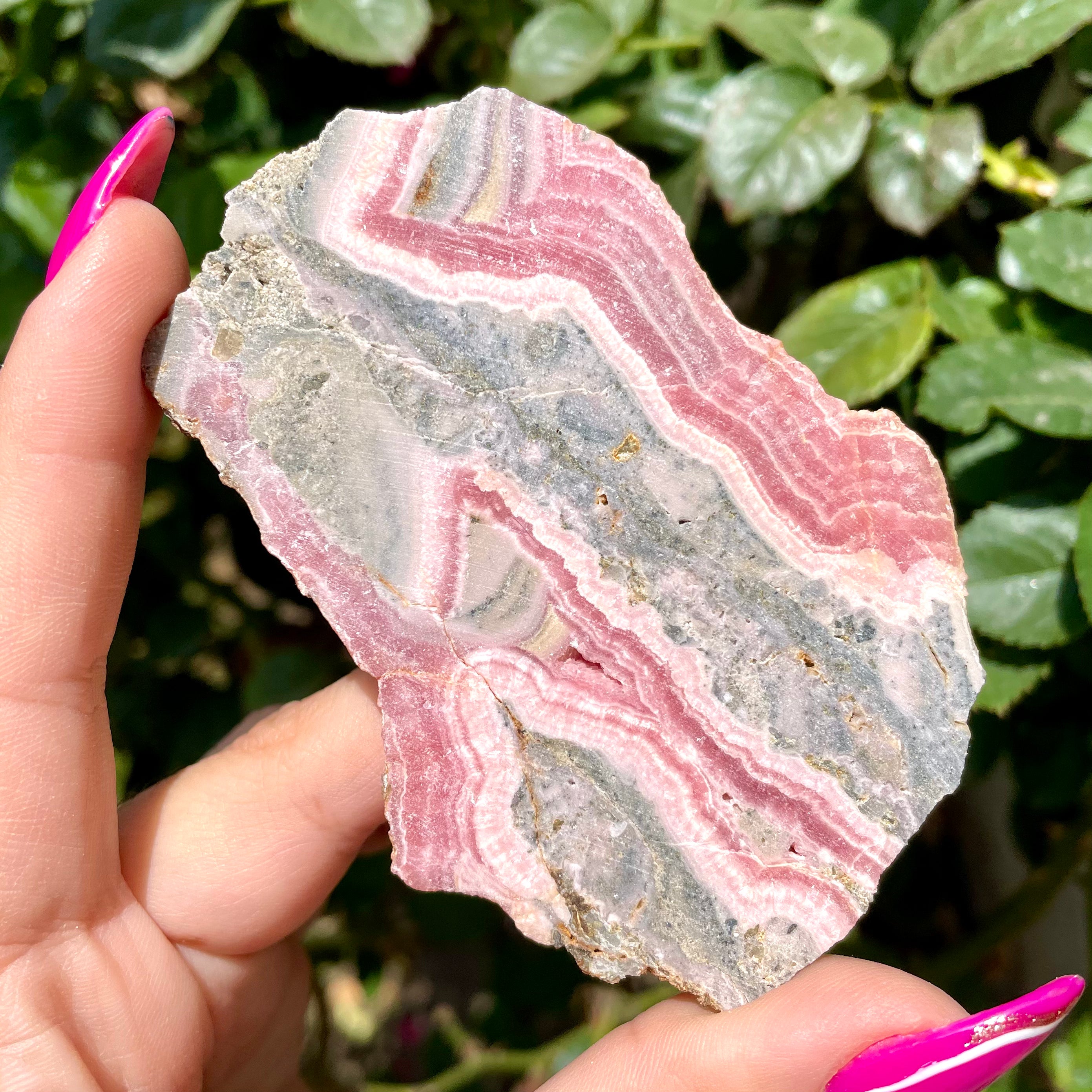 Lajas de rodocrosita