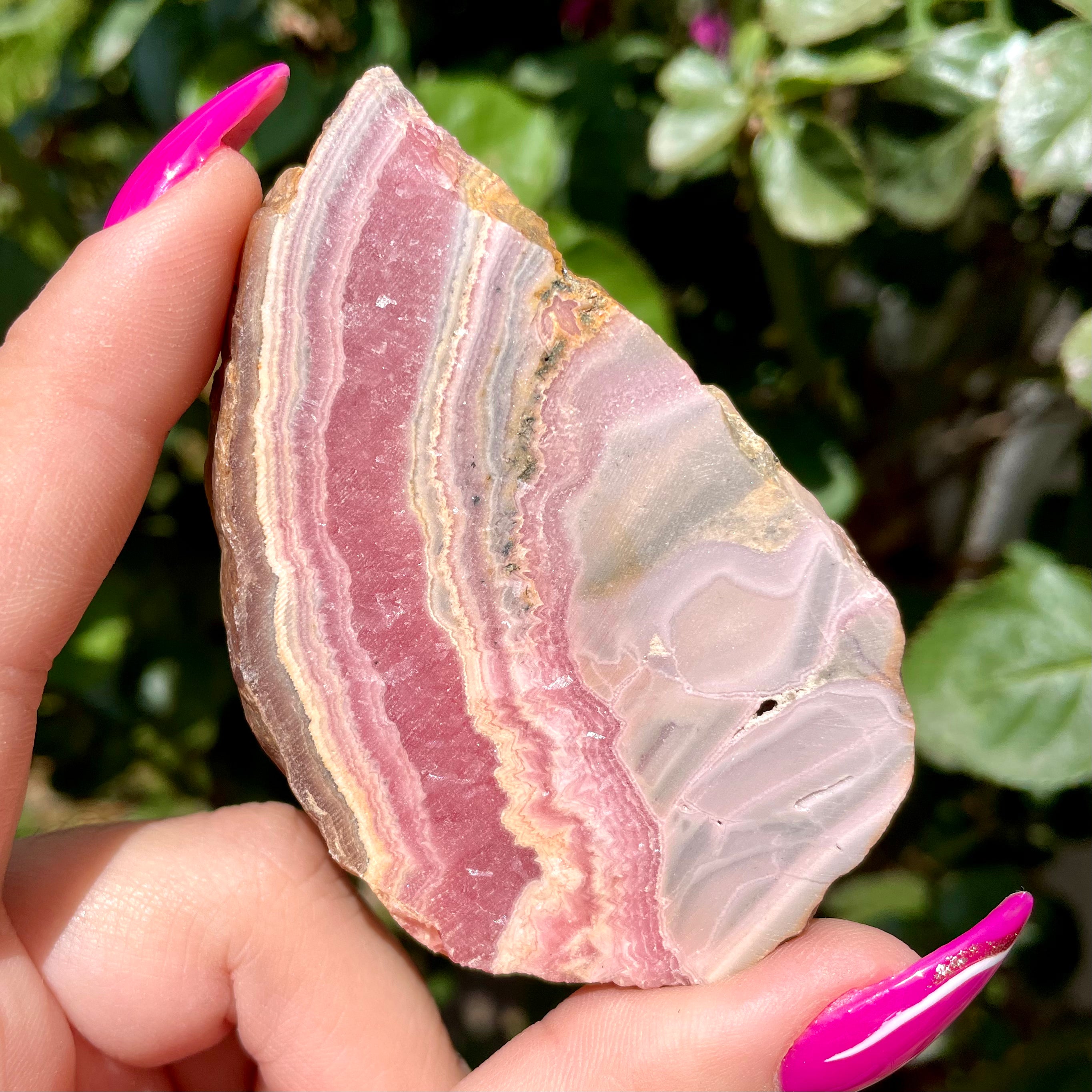 Lajas de rodocrosita