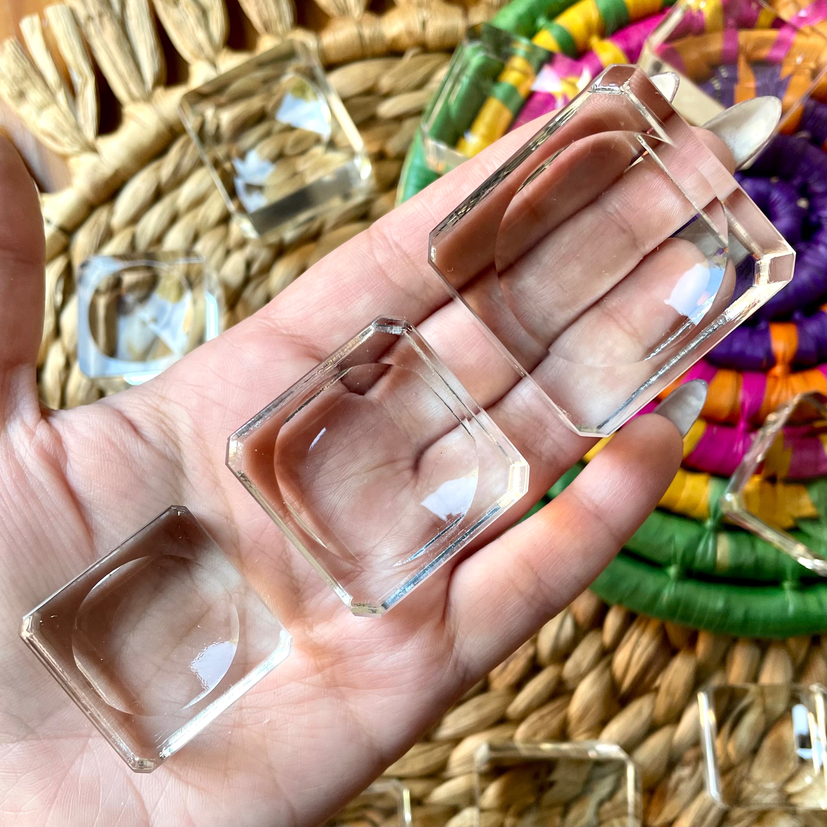 Bases de vidrio para esferas