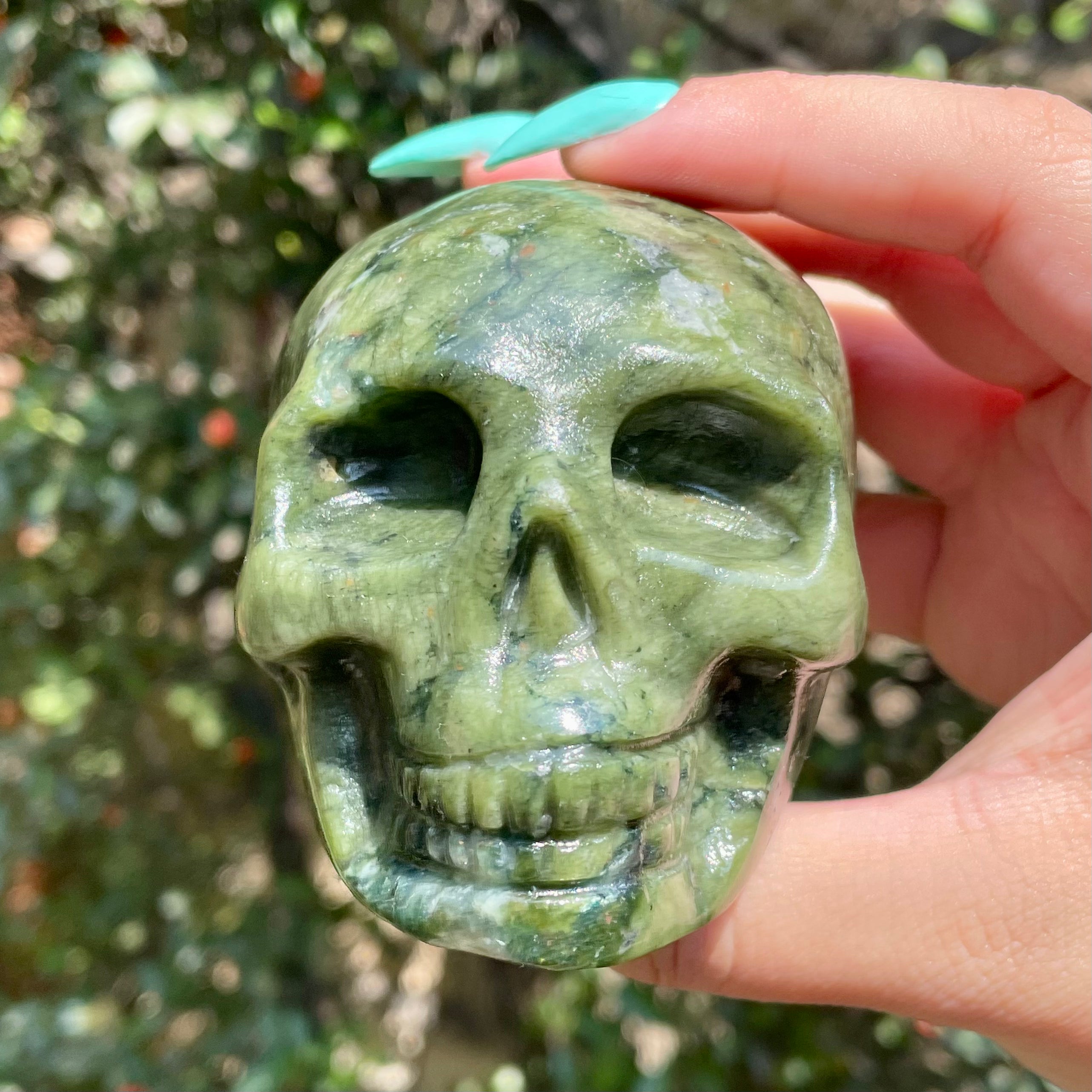 Cráneo de jade
